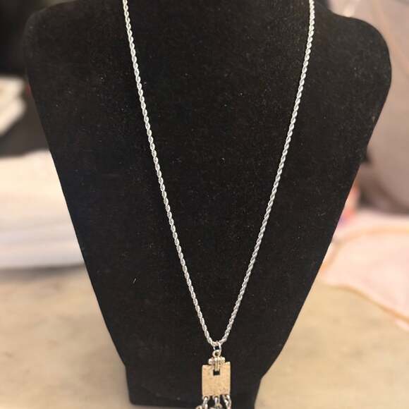 Cooking Charm Necklace With Titanium Chain - Picture 4 of 5